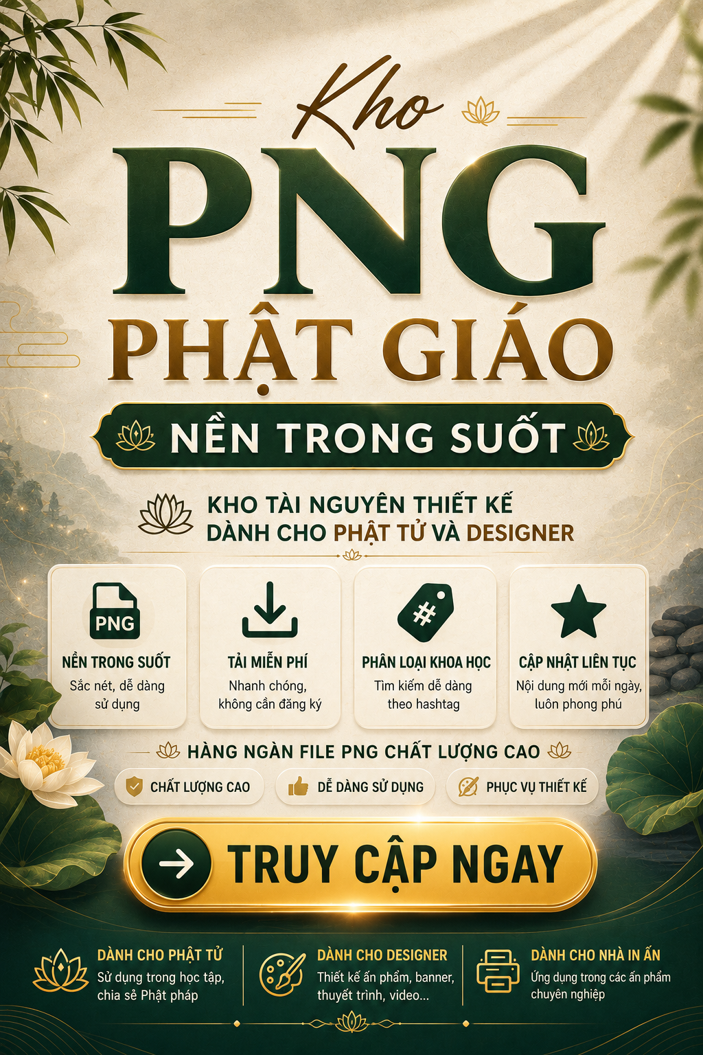 Kho PNG Phật Giáo